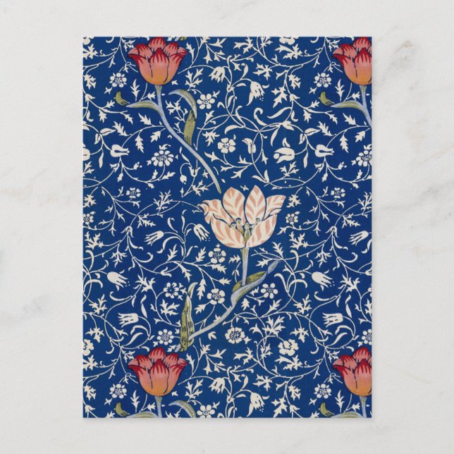 William Morris Medway Pattern Postcard (Front)