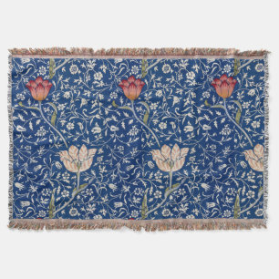 William Morris Medway Pattern Throw Blanket