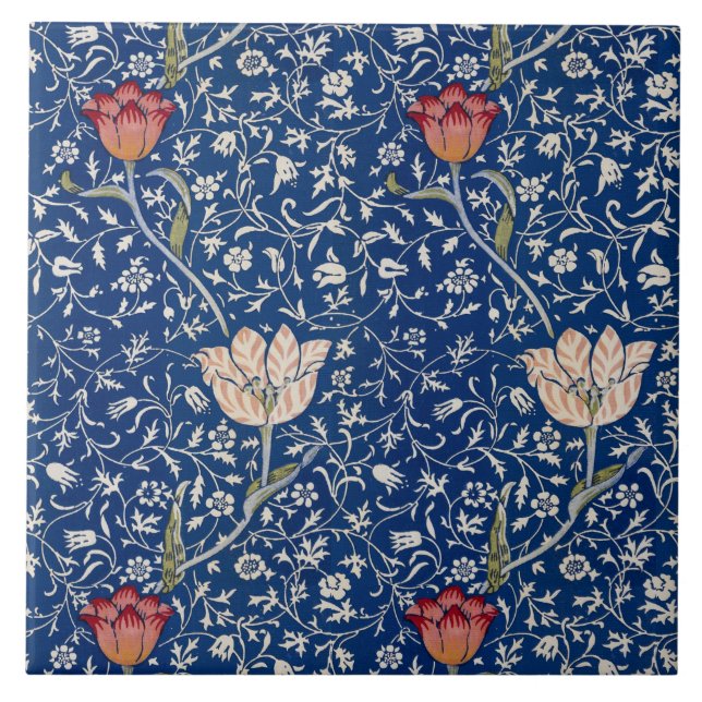 William Morris Medway Pattern Tile (Front)