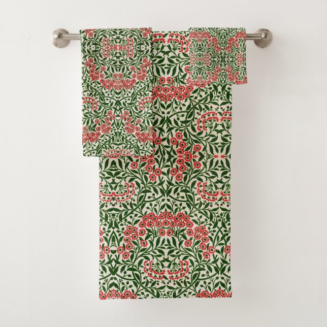 William Morris Michaelmas Daisy Fleurs rose vert (En situation)