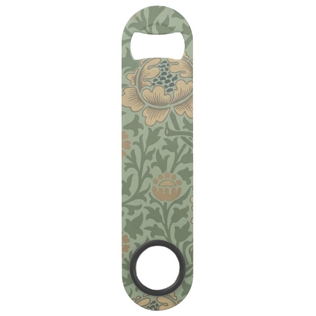 William Morris motif floral Grafton vert sauge  (Devant)