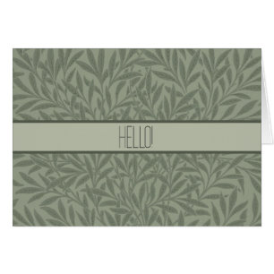 William Morris Motif Saule Antique Vert Sauge