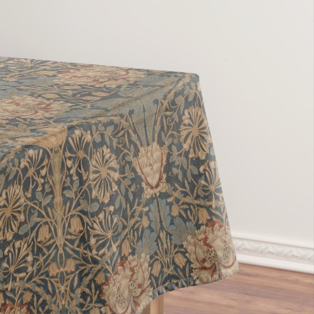 William Morris : Nappe à sucettes de miel bleu (In Situ)
