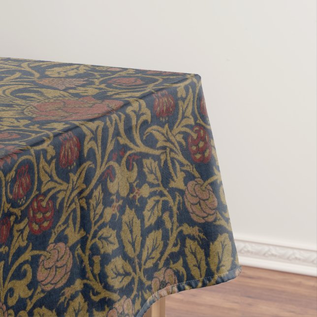 William Morris : Nappe violette & Columbine (In Situ)