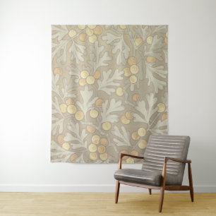 William Morris Oak and Acorn Tapestry