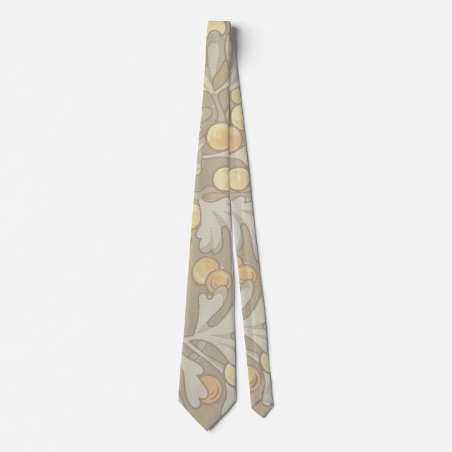 William Morris Oak et Acorn Cravate (Devant)