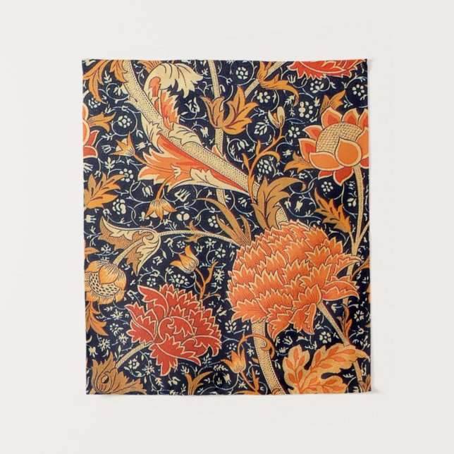 William Morris Orange Cray Tapestry (Front)