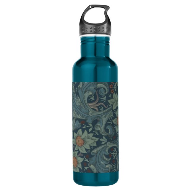 William Morris Orchard Pattern Art 710 Ml Water Bottle (Front)