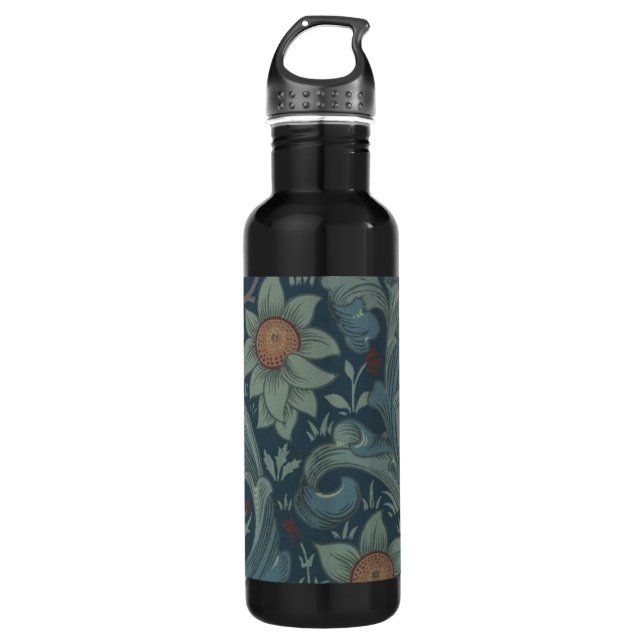 William Morris Orchard Pattern Art 710 Ml Water Bottle (Front)