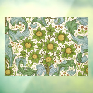 William Morris' Orchard Pattern Art Nouveau Window Cling