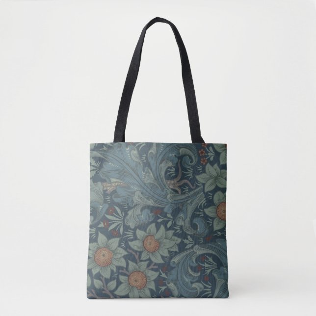 William Morris Orchard Pattern Art Tote Bag (Front)
