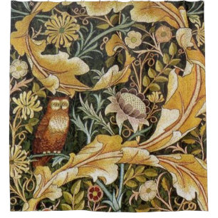 William Morris Owl an Acanthus