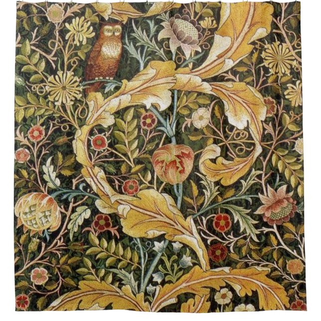 William Morris Owl an Acanthus (Front)