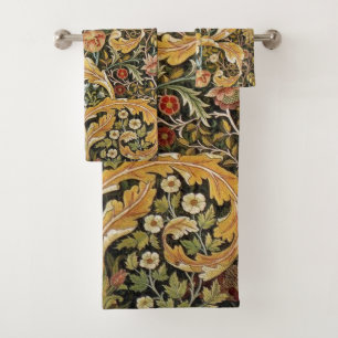 William Morris Owl an Acanthus Bath Towel Set