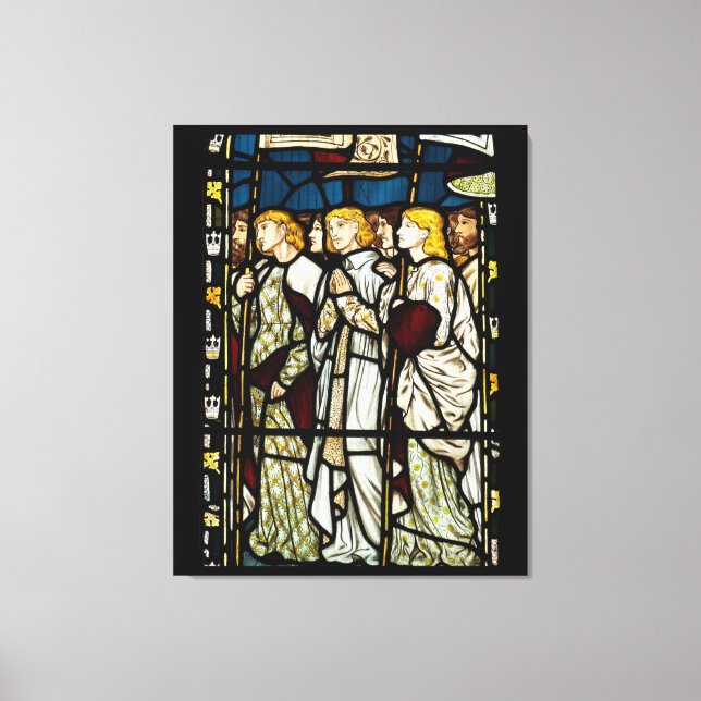 William Morris painting, All Saints Canvas Print (Front)