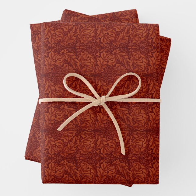William Morris : Papier à enveloppement Acanthus r (En situation)
