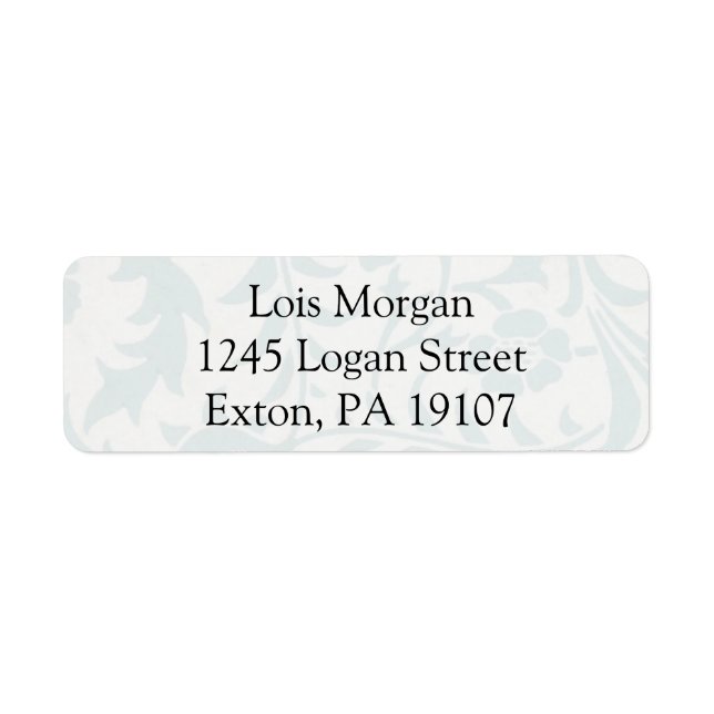 William Morris Papier plafond Boriling en bleu (Devant)