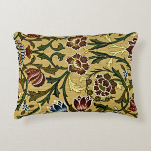 William Morris Pattern, Brocade Decorative Pillow