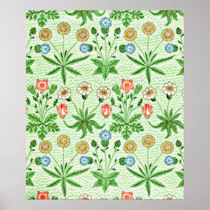 William Morris pattern, Daisy Poster