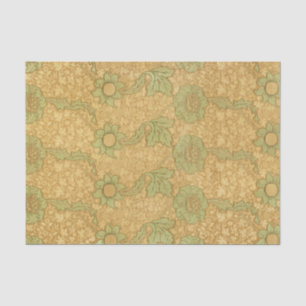 William Morris PATTERN IN YELLOW Tissue Paper