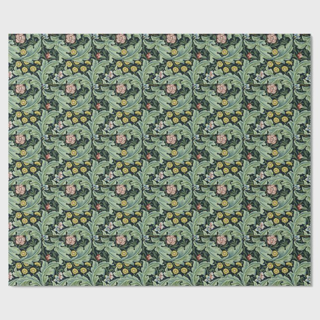 William Morris pattern, Leicester Wrapping Paper (Flat)
