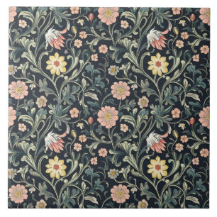 William Morris Pattern Tile