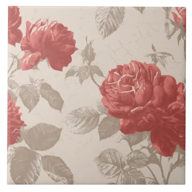 William Morris Pattern Tile (Front)