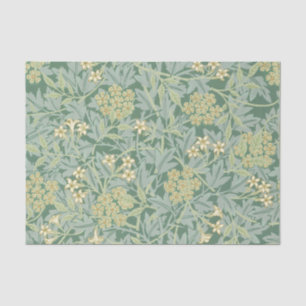 William Morris Pattern Victorian Green Tissue Paper