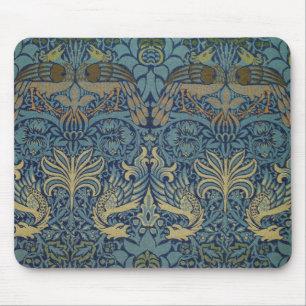 william morris Peacock and Dragon Mouse Pad