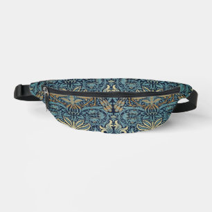 William Morris Peacock and Dragon Woven Design Fanny Pack