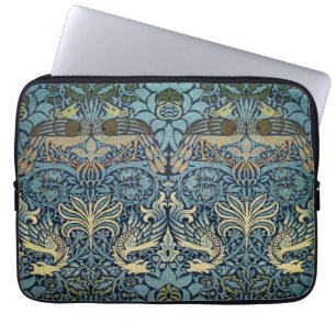 William Morris Peacock and Dragon Woven Design Laptop Sleeve