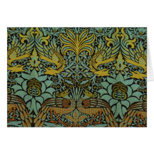 William Morris Peacock Dragon Fond d'écran