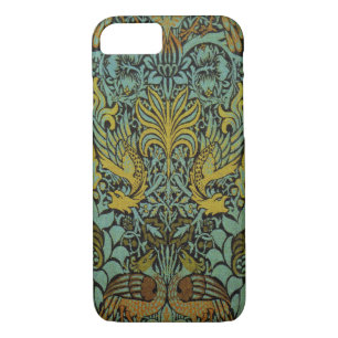 William Morris Peacock Dragon Wallpaper  Case-Mate iPhone Case