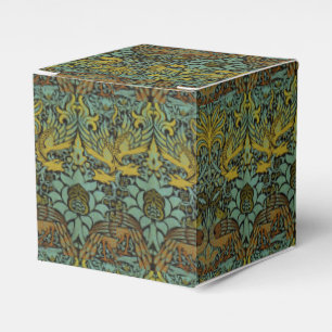 William Morris Peacock Dragon Wallpaper  Favor Box