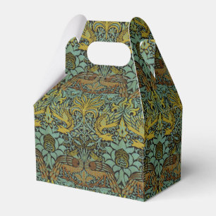 William Morris Peacock Dragon Wallpaper  Favor Box