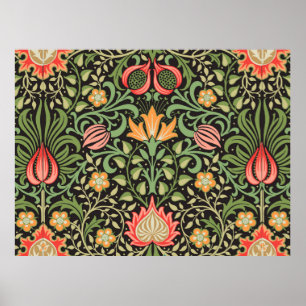 William Morris Persian Carpet Art Print Design
