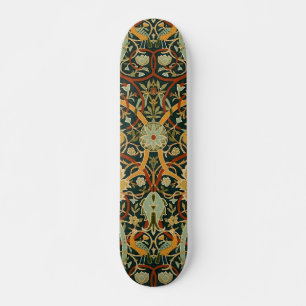 William Morris Persian Carpet Art Print Design Skateboard