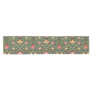 William Morris Persian Floral Antique Short Table Runner