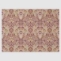 William Morris Persian Floral Antiqued Sand Beige