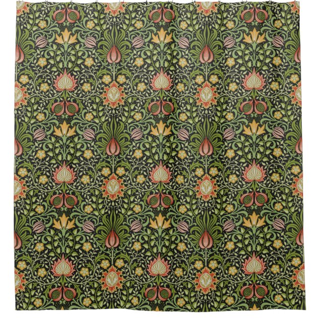 William Morris Persian Floral Botanical Design (Front)