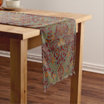 William Morris Persian Floral Dark Hunter Green
