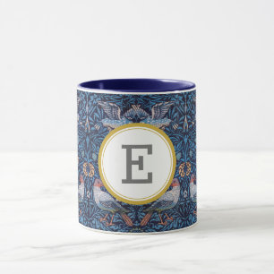 William Morris PERSONALIZED INITIAL Mug