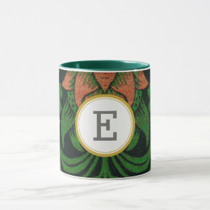 William Morris PERSONALIZED INITIAL Mug