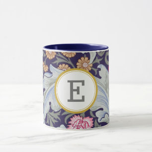 William Morris PERSONALIZED INITIAL Mug