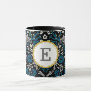 William Morris PERSONALIZED INITIAL Mug
