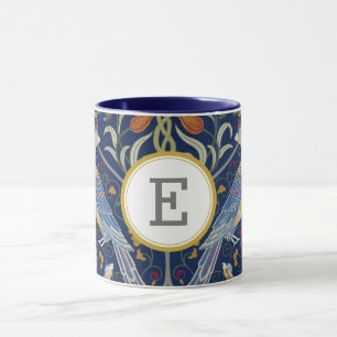 William Morris PERSONALIZED INITIAL Mug