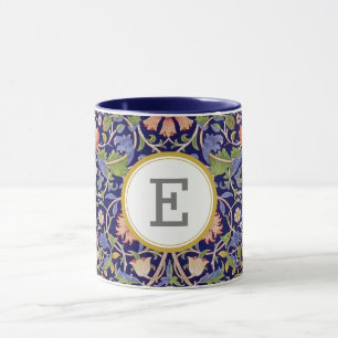 William Morris PERSONALIZED INITIAL Mug