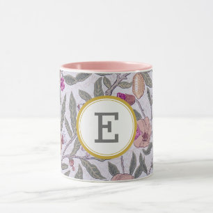 William Morris PERSONALIZED INITIAL Mug