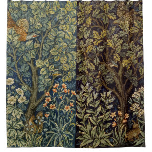 William Morris Pheasant Bird Tree Flower