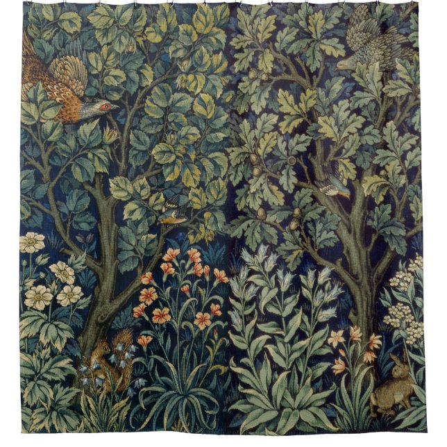 William Morris Pheasant Bird Tree Woodland (Front)